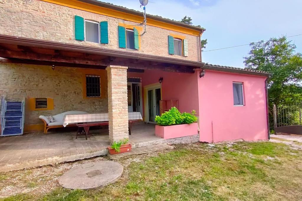 Casale San Teodoro - Mondaino Rn Villa Екстериор снимка