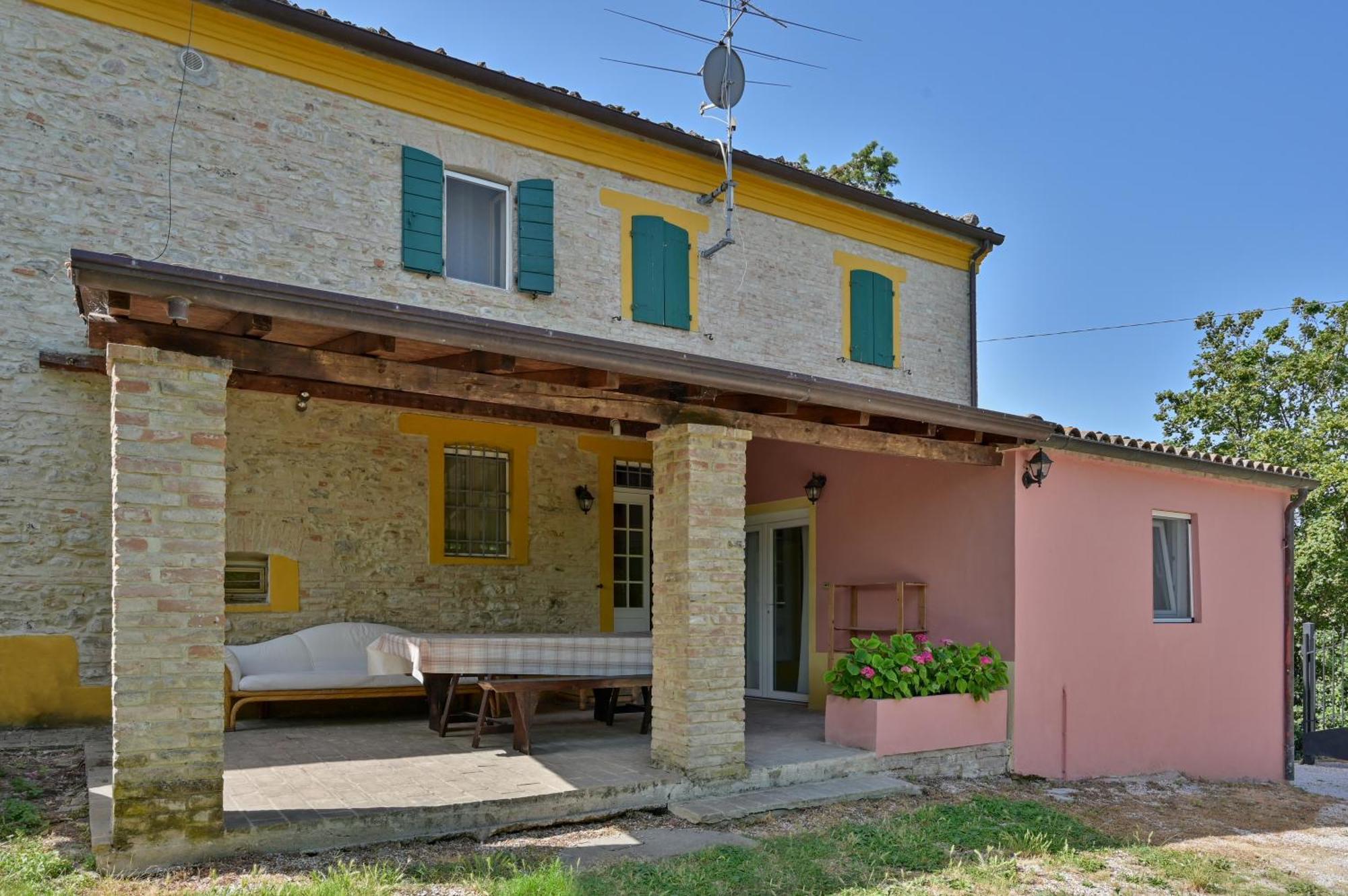 Casale San Teodoro - Mondaino Rn Villa Екстериор снимка